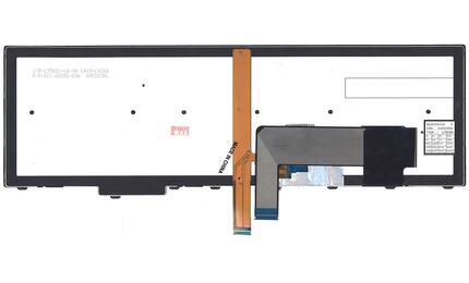 Клавиатура для ноутбука Lenovo ThinkPad Edge (E531, E540) с подсветкой (Light), с указателем (Point Stick) Black, Gray Frame, RU - фото 3