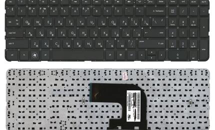 Клавиатура для ноутбука HP Pavilion (DV6-7000) Black, (No Frame) RU