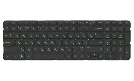 Клавиатура для ноутбука HP Pavilion (DV6-7000) Black, (No Frame) RU - фото 2