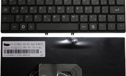 Клавиатура для ноутбука Lenovo IdeaPad (S9, S10) Black, RU