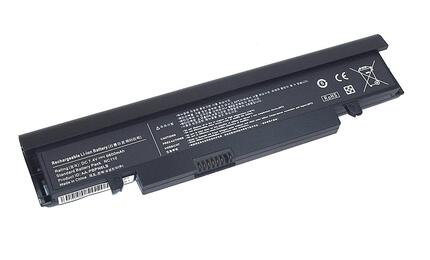 Усиленная аккумуляторная батарея для ноутбука Samsung AA-PBPN6LW NC110 7.4V Black 6600mAh OEM