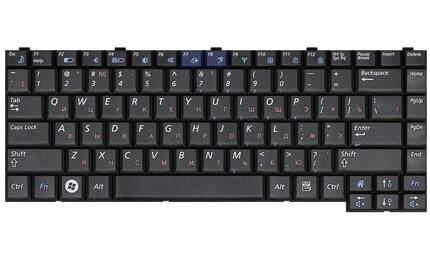 Клавиатура для ноутбука Samsung (Q310, Q308) Black, RU - фото 2