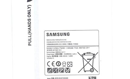 Аккумуляторная батарея для планшета Samsung EB-BT355ABE Galaxy Tab A 8.0 SM-T350 3.8V White 4200mAh Orig