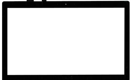 Тачскрин (Сенсорное стекло) для планшета Asus N550, Q550, Q501 черный