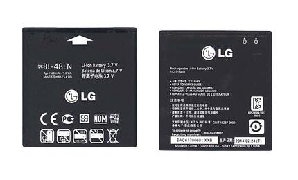 Аккумуляторная батарея для смартфона LG BL-48LN P725 Optimus 3D Max 3.7V Black 1520mAh 5.6Wh