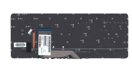 Клавиатура для ноутбука HP Spectre X360 (13-4000, 13-4103dx, 13-4003DX, 13-4005DX, 13-4110DX, 13-4193DX, 13-4195DX, 13-4193NR) с подсветкой (Light) Black, (Silver Frame) RU - фото 3