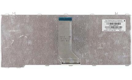 Клавиатура для ноутбука Toshiba Satellite (U500, U505, U400, U405, A600, T130, T135, Portege M800, M900) Black, Glossy, RU (вертикальный энтер) - фото 3