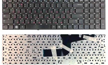 Клавиатура для ноутбука Samsung (RC710, RC711) Black, (No Frame) RU