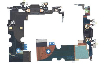 Шлейф разъема питания для смартфона Apple iPhone 8 черный