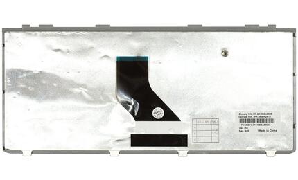 Клавиатура Toshiba Mini (NB200, NB300, NB305) Silver, (Silver Frame) RU (вертикальный энтер) - фото 3