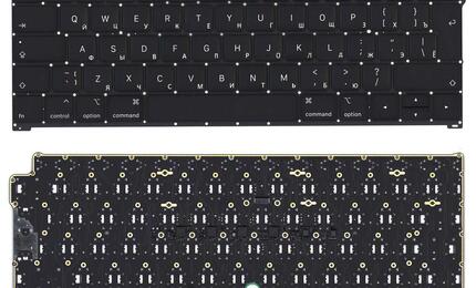 Клавиатура для ноутбука Apple MacBook Air 13 Retina A1932 Late 2018 Mid 2019 Black, (No Frame), RU (большой Enter)