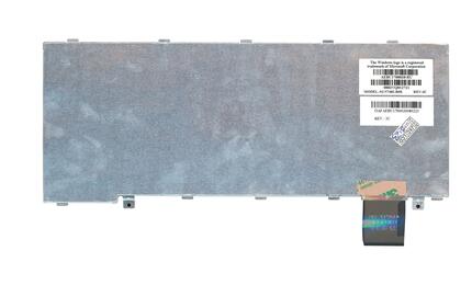 Клавиатура для ноутбука Toshiba Satellite (U300, U305, Tecra M8) Silver, RU - фото 3