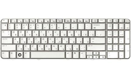 Клавиатура для ноутбука HP Compaq Presario CQ60 Silver, RU - фото 2