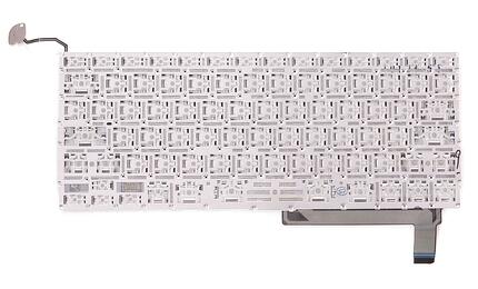 Клавиатура Apple MacBook Pro (A1286) (2011, 2012 года) с подсветкой (Light), Black, (No Frame), с (SD), RU (горизонтальный энтер) - фото 3
