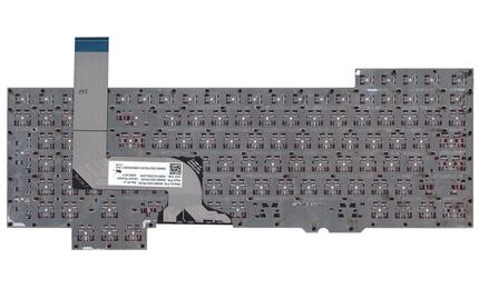 Клавиатура для ноутбука Asus G751, G751JM, G751JL, G751JT, G751JY с подсветкой (Light), Black, (No Frame) RU - фото 3