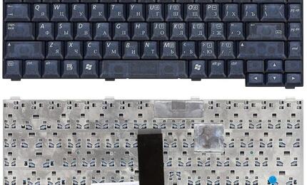 Клавиатурадля ноутбука Toshiba Satellite (M18, M19, M21) Black, RU. Benq Joybook 5000