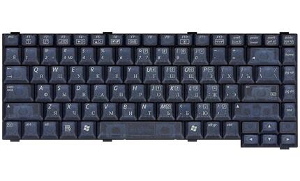 Клавиатурадля ноутбука Toshiba Satellite (M18, M19, M21) Black, RU. Benq Joybook 5000 - фото 2