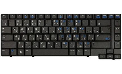 Клавиатура для ноутбука HP Compaq (6510B, 6515B) Black, RU - фото 2