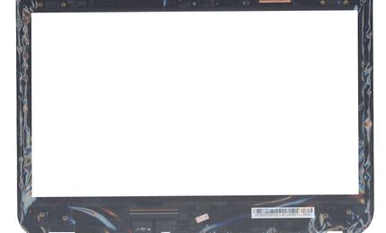 Тачскрин (Сенсорное стекло) для ноутбука Toshiba Satellite U40T, S40T черный. Снят с аппаратов