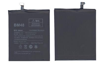 Аккумуляторная батарея для смартфона Xiaomi BM48 Note 2 Standard 3.85V Black 4000mAh 15.4Wh