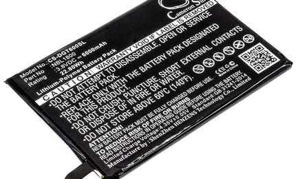 Аккумуляторная батарея для Doogee CS-DGT600SL T6 Pro Homtom 3.8V Black 6000mAh 22.80Wh