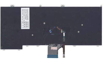 Клавиатура для ноутбука Dell Latitude (E7440), с указателем (Point Stick) Black, RU - фото 3