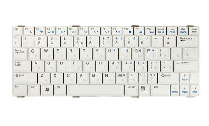 Клавиатура для ноутбука Dell Vostro (1220) White, RU - фото 2