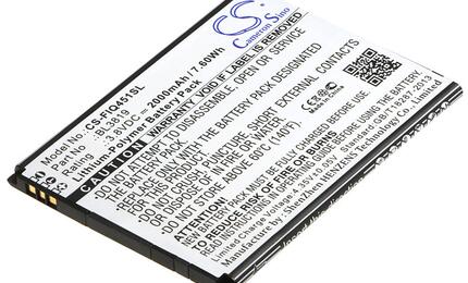 Аккумуляторная батарея для Fly CS-FIQ451SL IQ4514 Evo Tech 4 3.8V White 2000mAh 7.60Wh