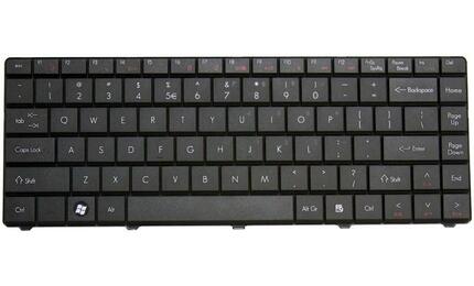 Клавиатура для ноутбука Gateway (NV40, NV4000, NV4005, NV4005V) Black, RU - фото 2