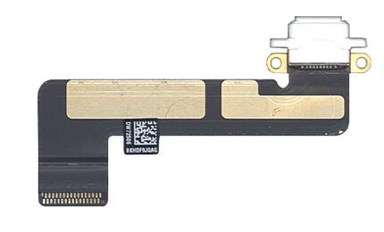 Шлейф с разъемом питания (Dock Connector Charger Flex) для Apple IPad mini белый, Шлейф питания iPad mini