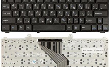 Клавиатура для ноутбука Dell Inspiron (700M, 710M) Black, RU