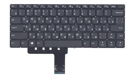 Клавиатура для ноутбука Lenovo IdeaPad (110-14IBR) Black, (No Frame), RU - фото 2