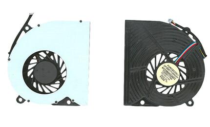 Вентилятор для ноутбука Dell XPS 1730, M1730, Toshiba Qosmio DX730, DX735, DX1215, 12V 0.4A 4-pin Forcecon