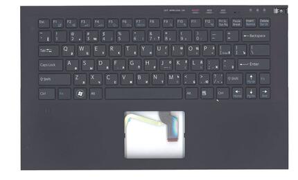 Клавиатура для ноутбука Sony Vaio (VPCZ2) Black, (Black TopCase), RU - фото 2