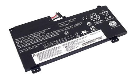 Аккумуляторная батарея для ноутбука Lenovo 00HW040 Thinkpad E560P 11.1V Black 4280mAh OEM Аккумуляторная батарея для ноутбука Lenovo 00HW040 Thinkpad E560P 11.1V Black 4280mAh OEM