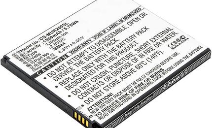 Аккумуляторная батарея для Xiaomi CS-MUR200SL Redmi 2 3.8V White 1500mAh 5.70Wh