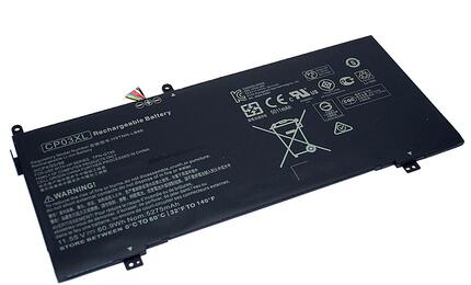 Аккумуляторная батарея для ноутбука HP CP03XL Spectre x360 13 11.55V Black 5275mAh OEM