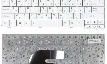 Клавиатура для ноутбука Asus EEE PC (MK90H) White, RU