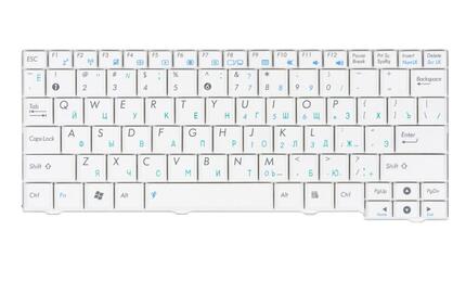 Клавиатура для ноутбука Asus EEE PC (MK90H) White, RU - фото 2