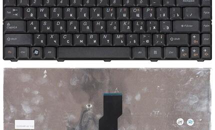 Клавиатура для ноутбука Lenovo IdeaPad (B450) Black, With Frame, RU