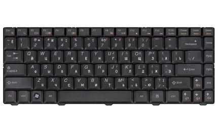 Клавиатура для ноутбука Lenovo IdeaPad (B450) Black, With Frame, RU - фото 2