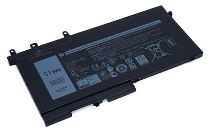 Аккумуляторная батарея для ноутбука Dell D4CMT Precision 15 3520 11.4V Black 4254mAh OEM Аккумуляторная батарея для ноутбука Dell D4CMT Precision 15 3520 11.4V Black 4254mAh OEM