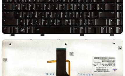 Клавиатура для ноутбука HP Pavilion (DV3-2000, DV3-2100) с подсветкой (Light), Black, RU