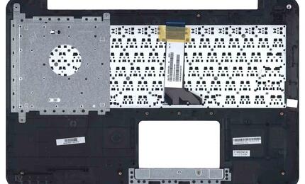 Клавиатура для ноутбука Asus (X555) Black, (Silver TopCase), RU - фото 3