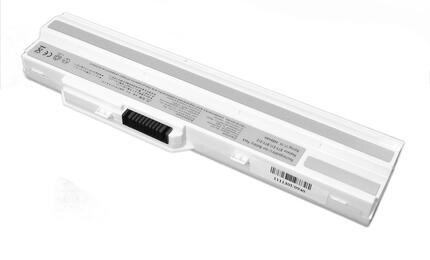 Аккумуляторная батарея для ноутбука MSI BTY-S12 Wind U100 11.1V White 5200mAh OEM Аккумуляторная батарея для ноутбука MSI BTY-S12 Wind U100 11.1V White 5200mAh OEM