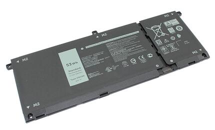Аккумуляторная батарея для ноутбука Dell H5CKD Latitude 3410 15V Black 3533mAh OEM