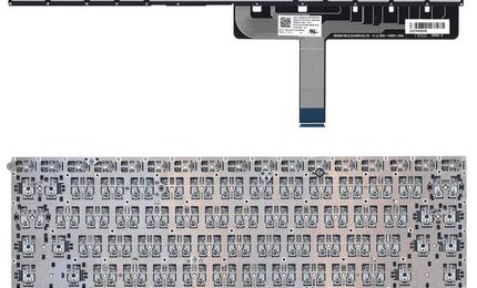 Клавиатура для ноутбука Asus ZenBook 3 Deluxe (UX490UA) Silver с подсветкой (Light), (No Frame) RU