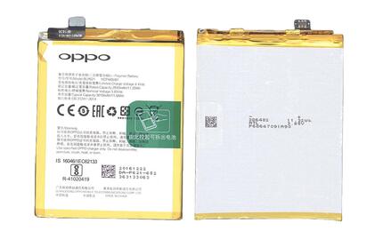 Аккумуляторная батарея для смартфона Oppo BLP621 R9S 3.85V Black 2910mAh 11.20Wh