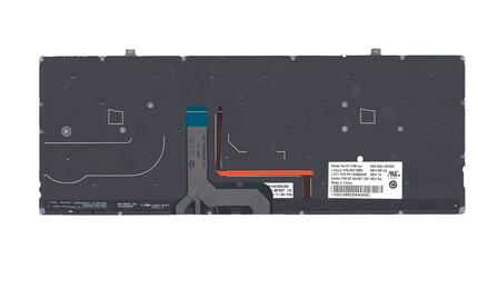 Клавиатура для ноутбука Lenovo Yoga 2 (pro 13) с подсветкой (Light) Black, (No Frame) RU - фото 3