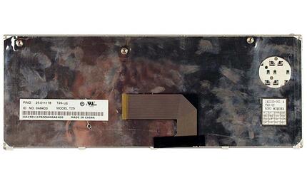 Клавиатура для ноутбука Lenovo IdeaPad (U460) Black, (Silver Frame), RU - фото 3